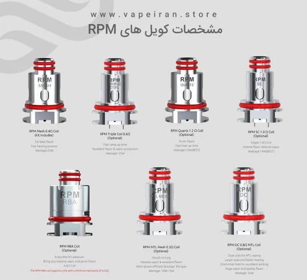 smok rpm coils